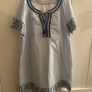 Vineyard Vines Cotton Sea Spray Tunic Style Dress